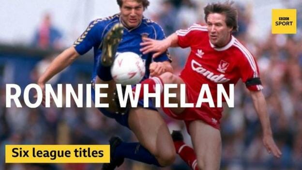 Ronnie Whelan won six league titles with Liverpool